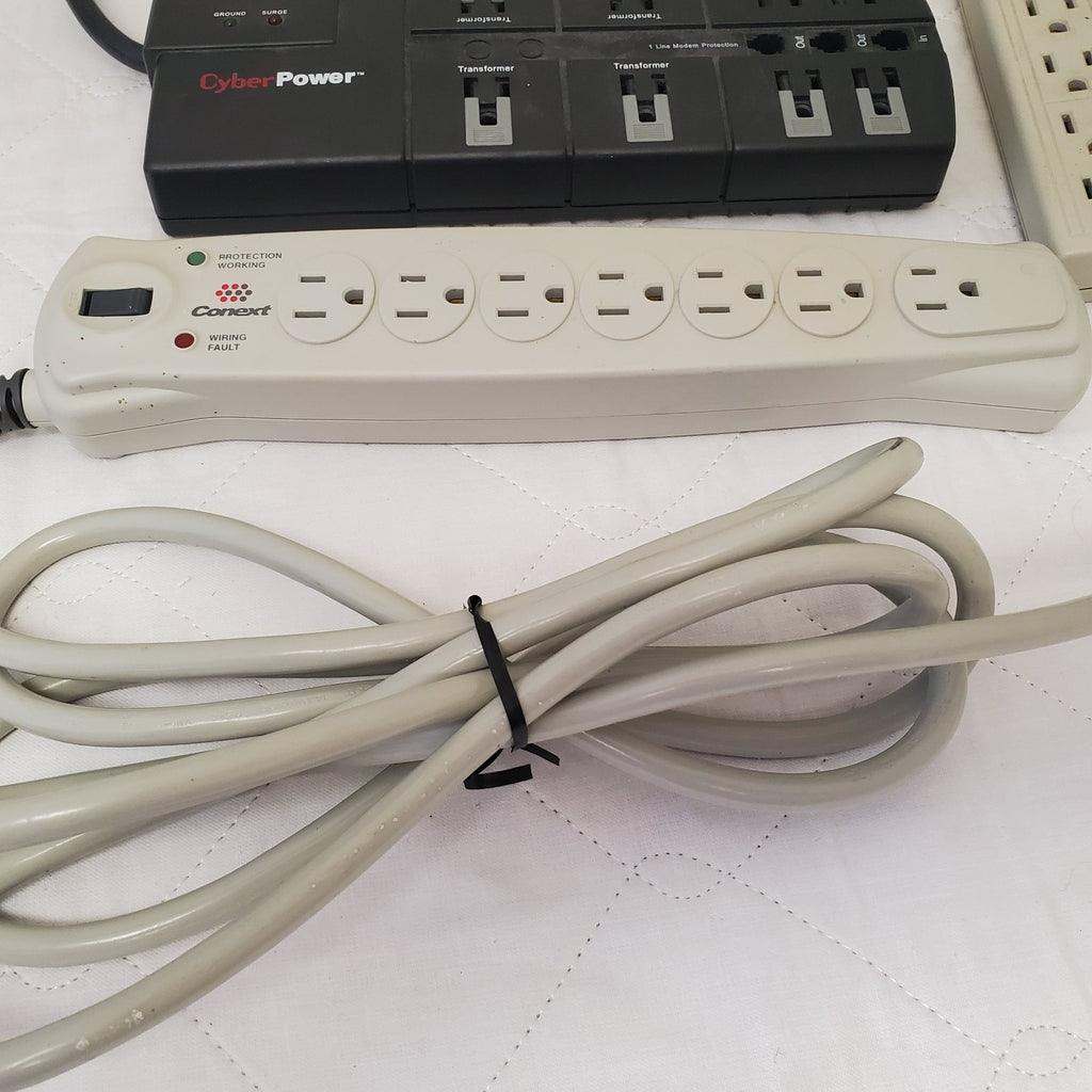 Cyber Power Surge Protector 850 & Context Relocatable Power Tap