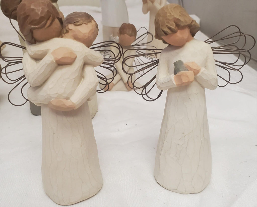 Lot of Willow Tree Wisdom Sculpted Hand-Painted By Susan Lordi
