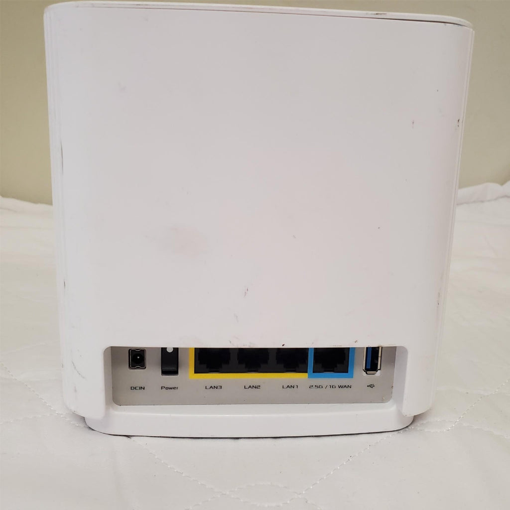 Asus XT8 White AX6600 Tri Band WiFi Router NO POWER CORD