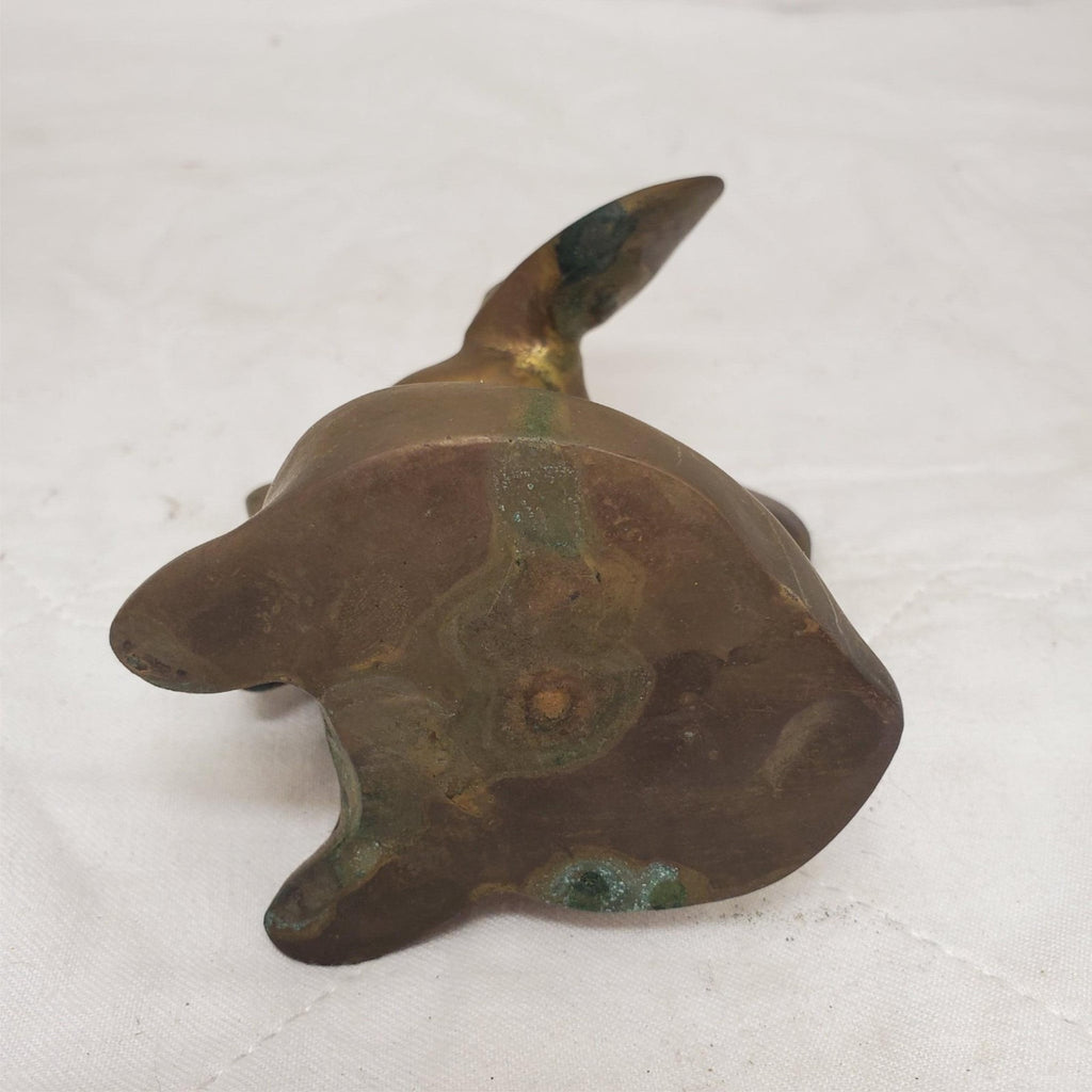 Vintage Big Eared Begging Pose Modern Mouse Figurine Paperweight