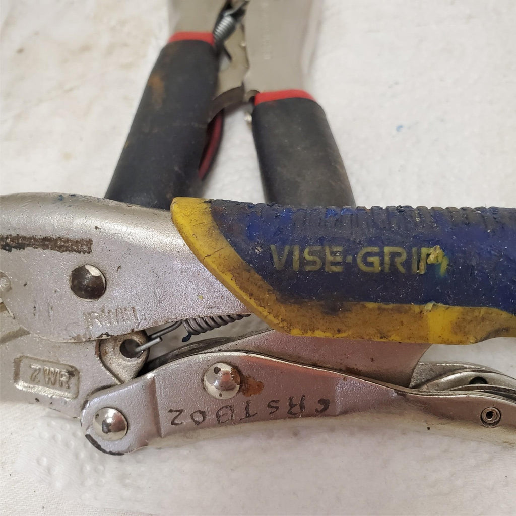 Lot of 4 Assorted Adjustable Locking Pliers Set LOT-910