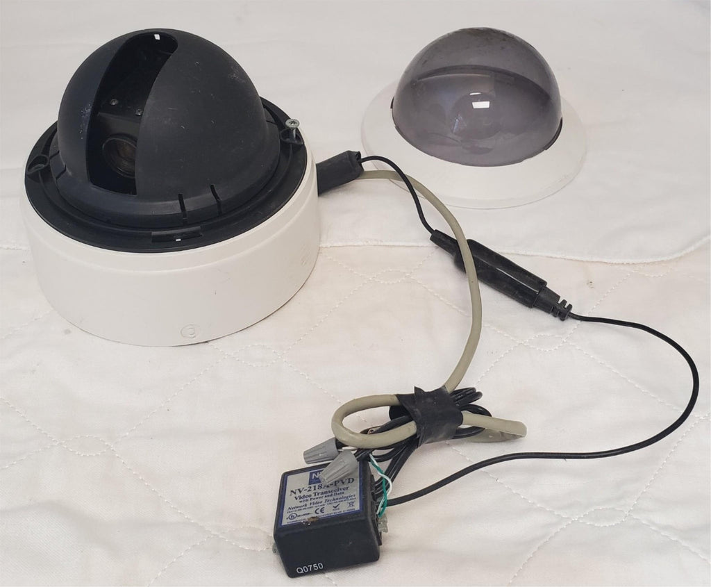 Pelco Spectra Mini DD4 Dome Camera with NVT NV-218A-PVD Video Transceiver #2