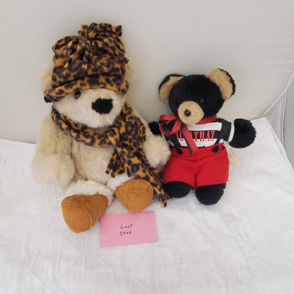 Stuffed By Me Alcatraz Warm Bear Plush Stuffed Animal - Basic Brown Bear Factory