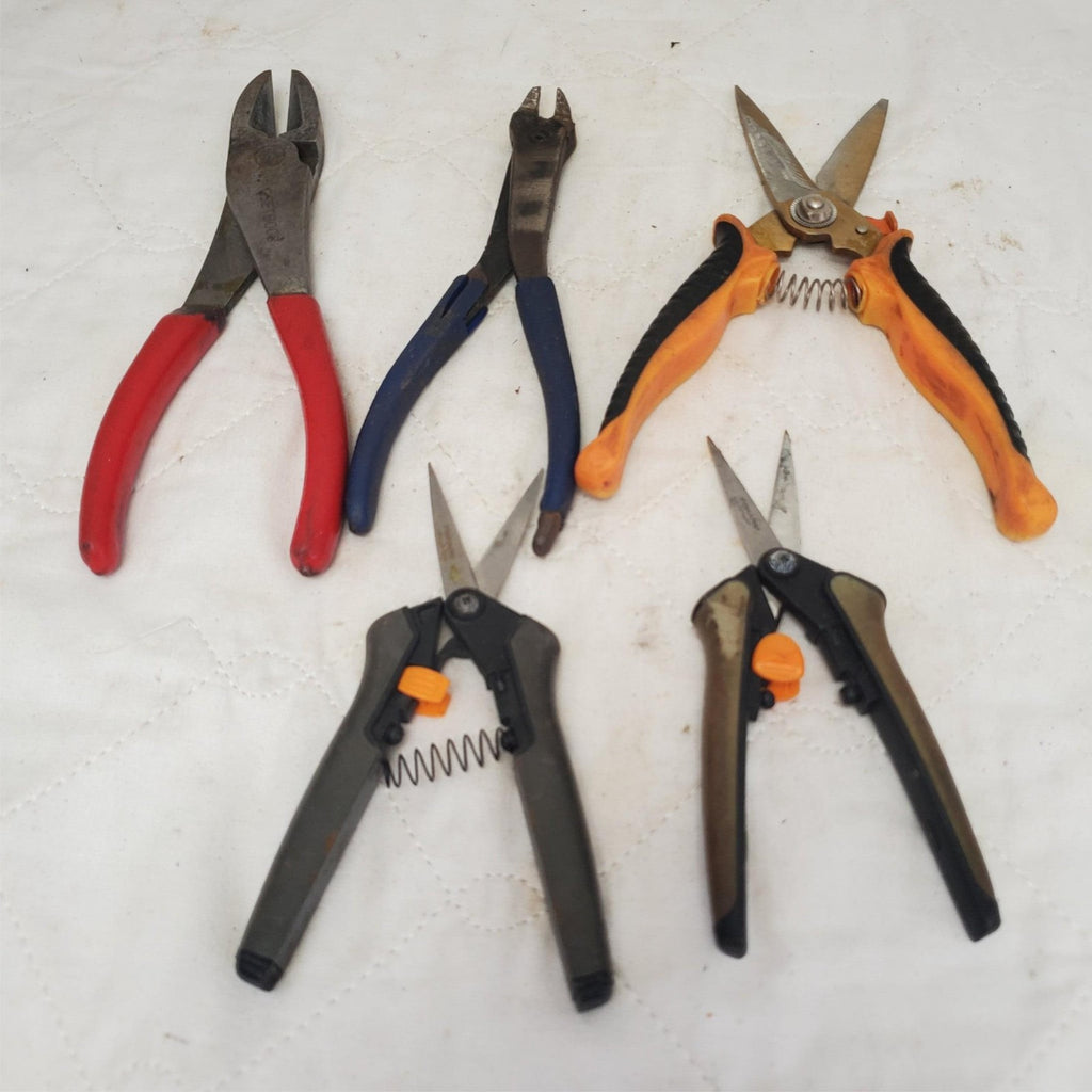 Lot of 5 Assorted Crimpers Stripping Pliers LOT-311