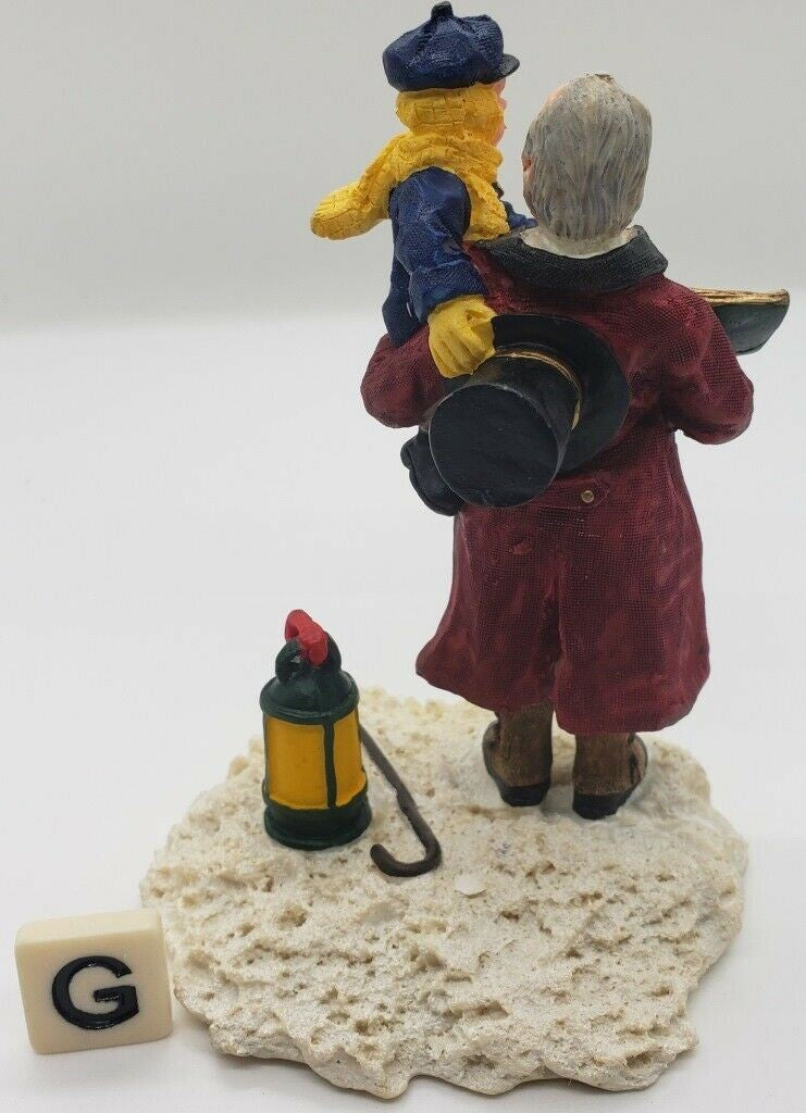 Lemax Memory Makers Collection 1997 Carolling with Grandaddy Christmas 77035
