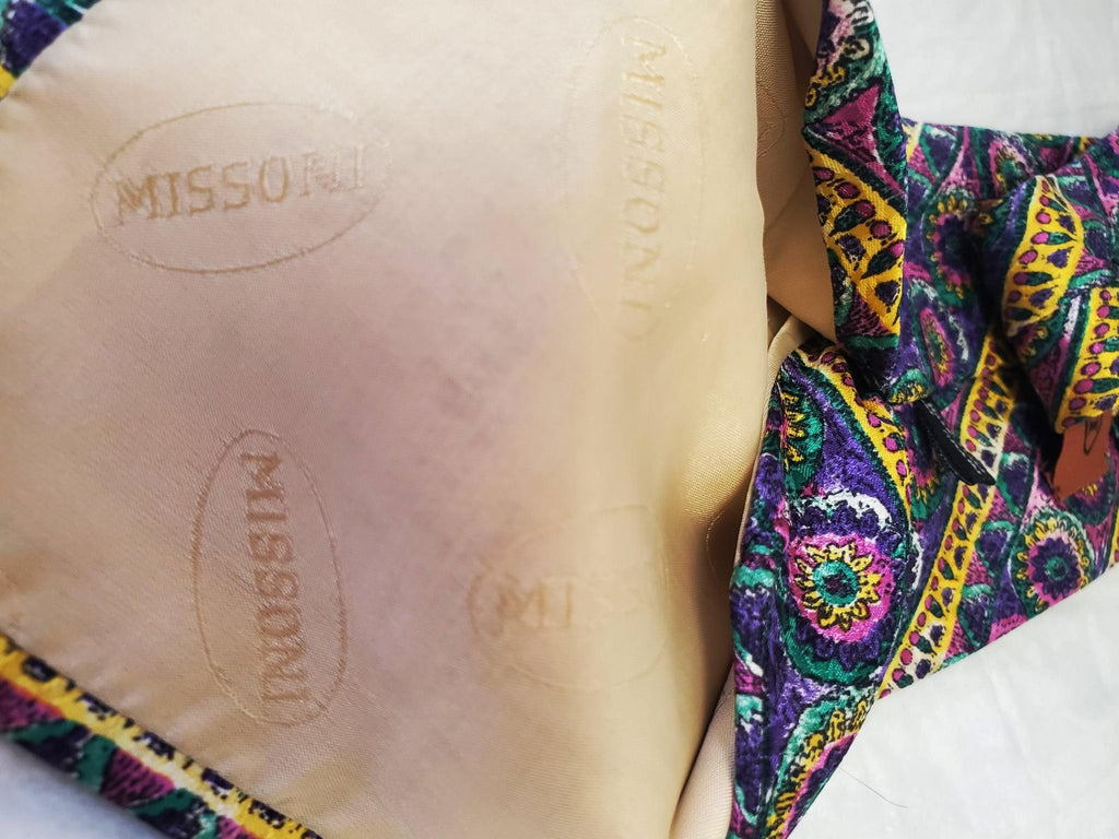 Missoni Cravatte Men's Classic Neck Tie Dry Clean Only