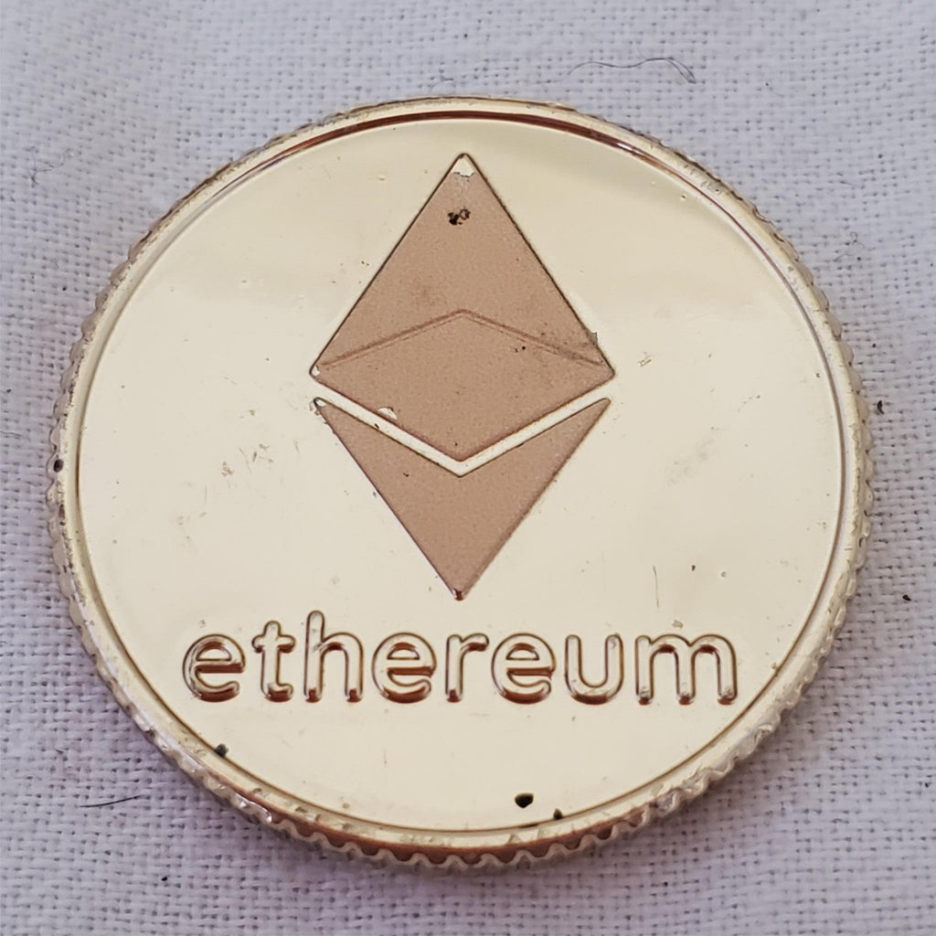 1 OZ .999 Fine Copper MJB Monetary Metals Ethereum Coin
