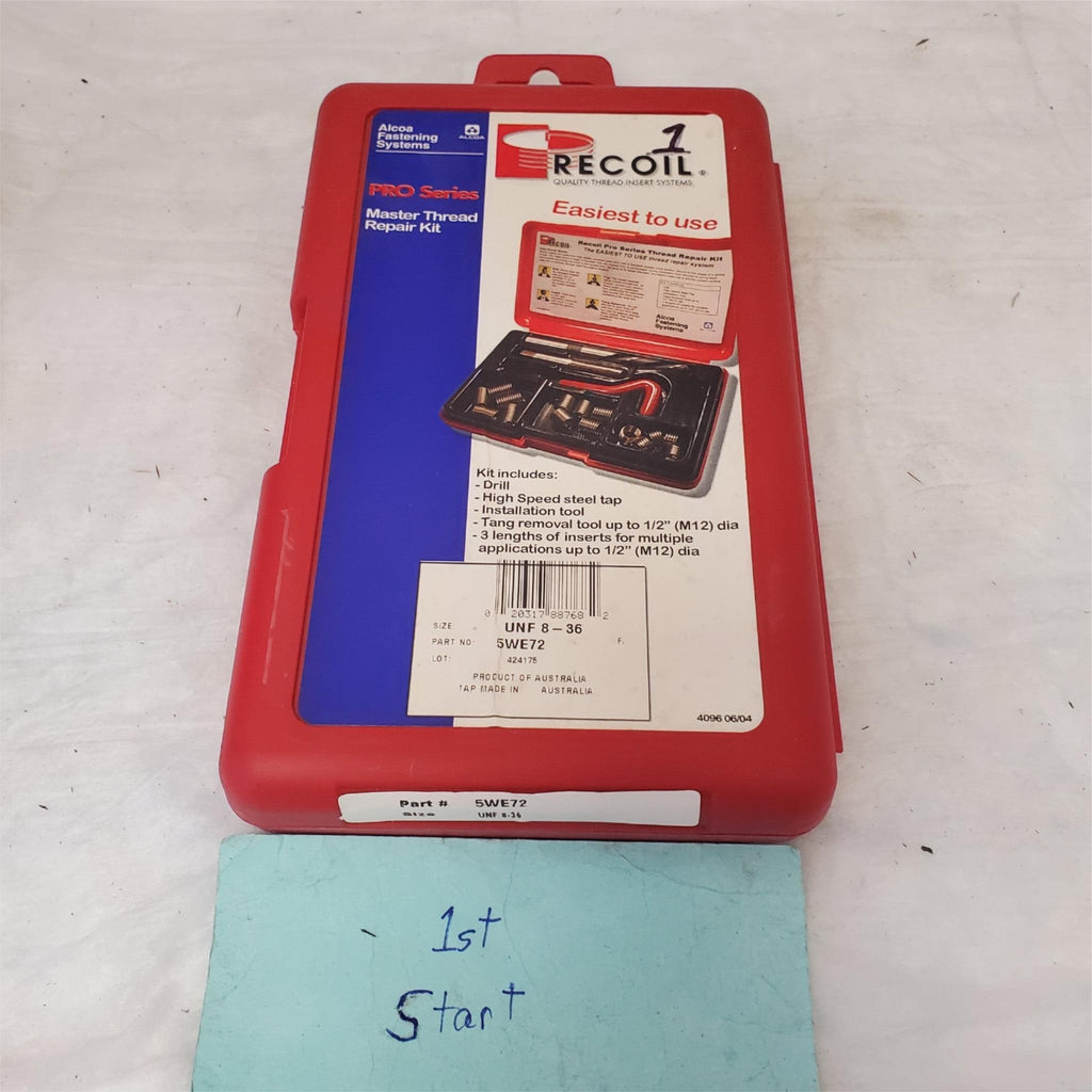 Recoil Quality Thread Insert Systems Pro Series Thread Repair Kit