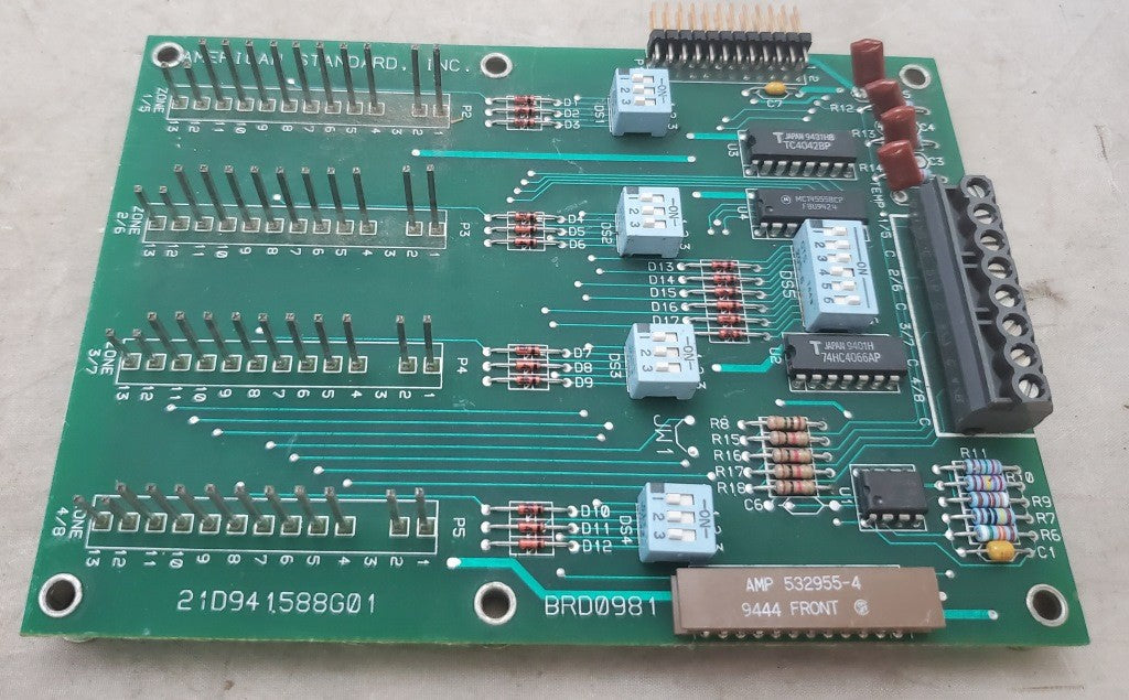 Vintage OEM Trane 21D941588G01 Control sister Board BRD0981