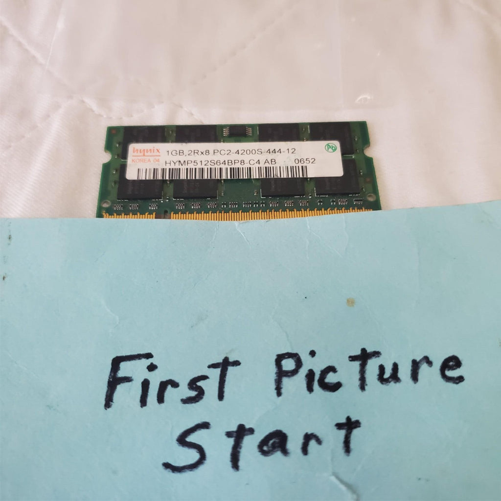 Hynix HYMP512S64BP8-C4 PC2-4200S-444-12 DDR2 1GB 2RX8 Laptop Memory