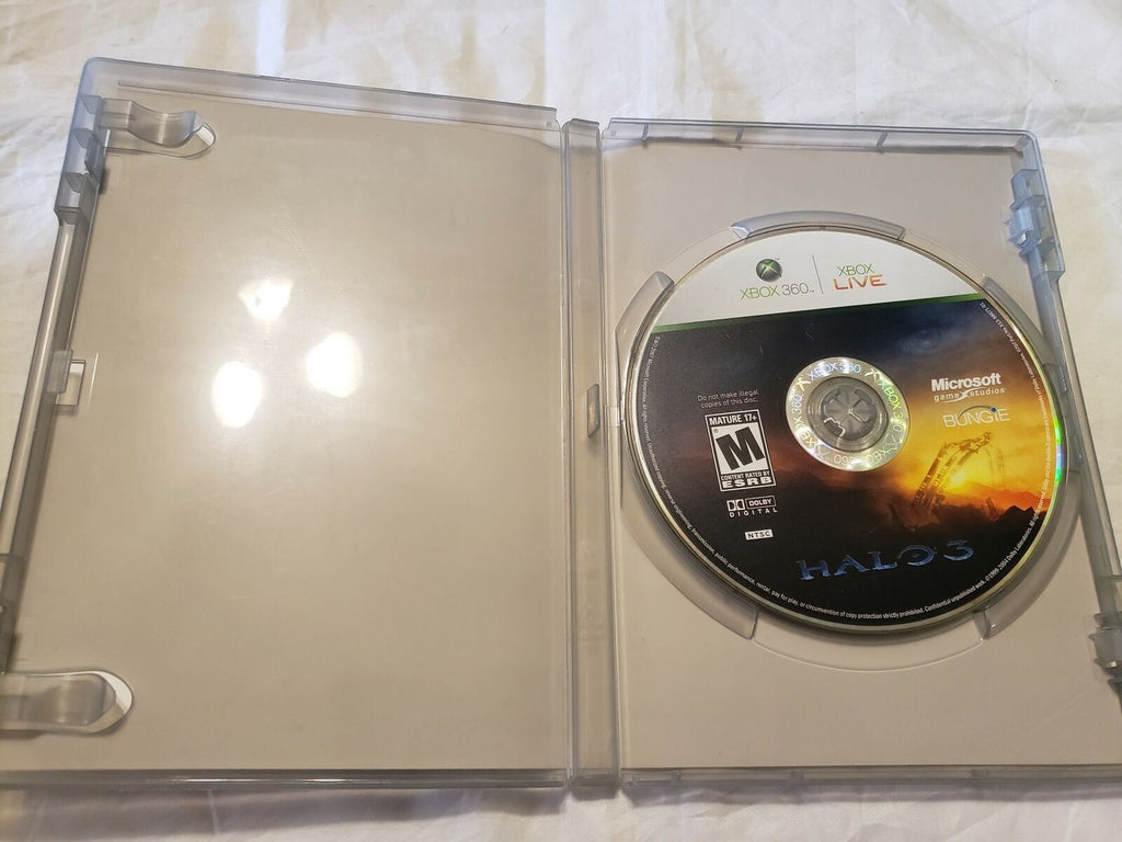 Halo 3: Platinum Hits Edition Bungie Microsoft XBOX 360 Game Disc
