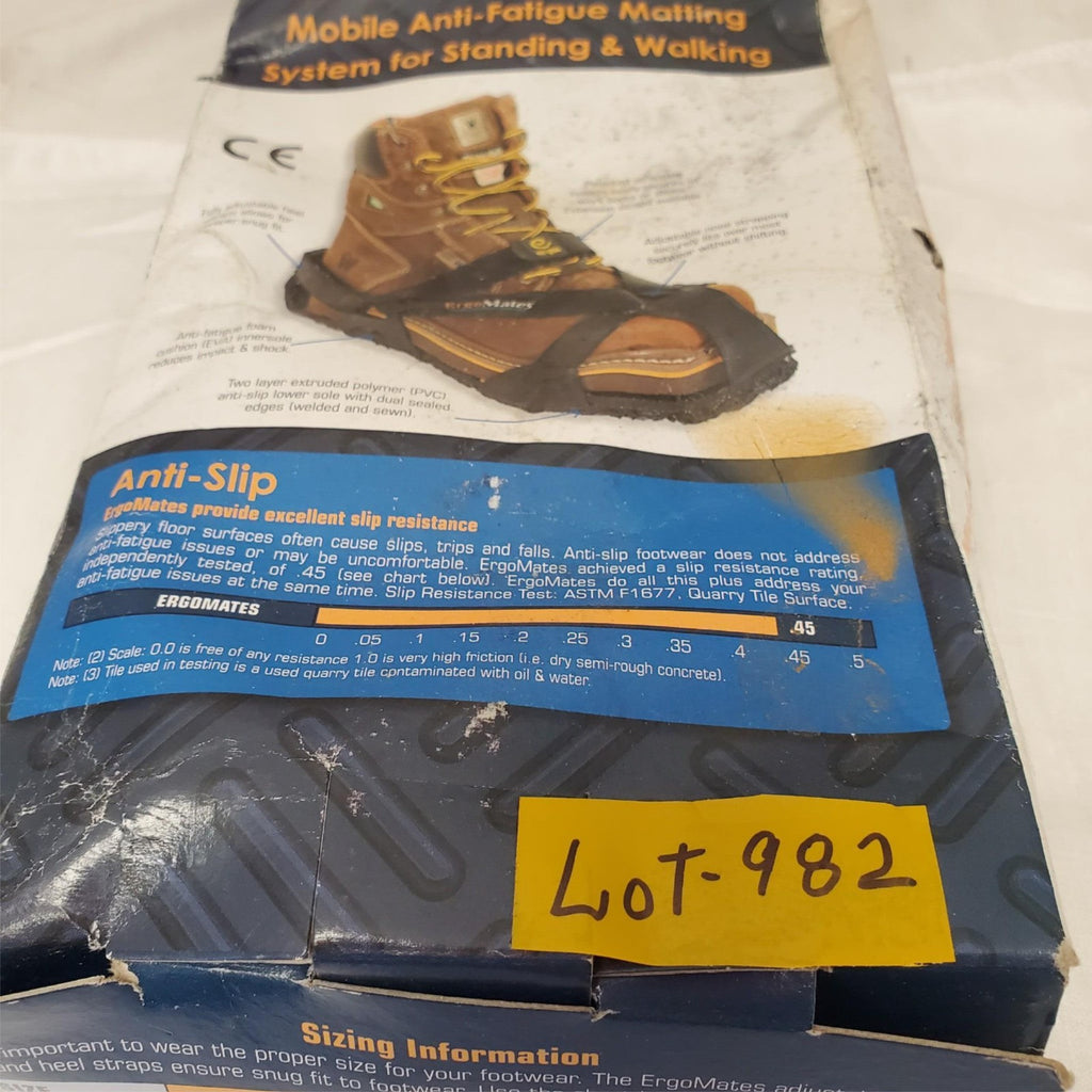 Impacto ErgoMates Adjustable Anti Fatigue Overshoes Mobile Matting LOT-982