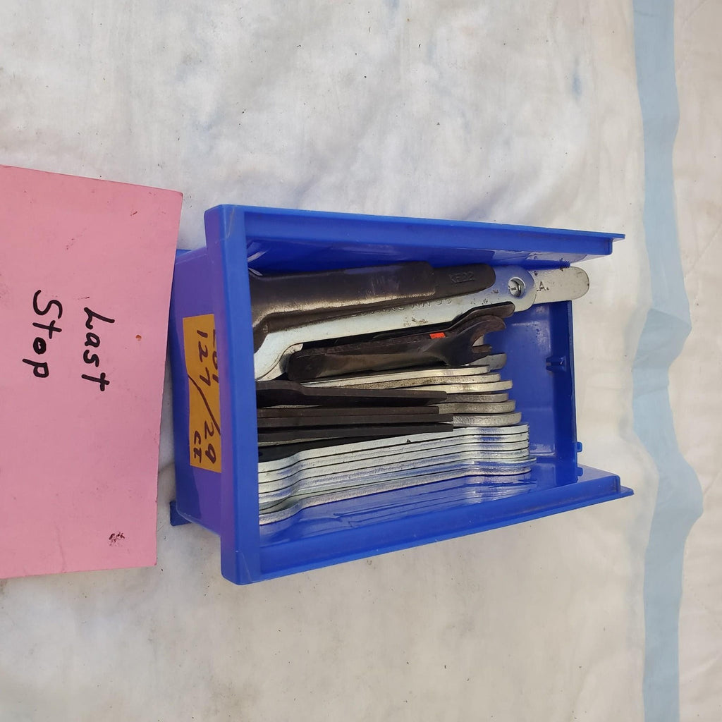 Mixed Lot of 29 Open Ended Wrench Spanner Machinist