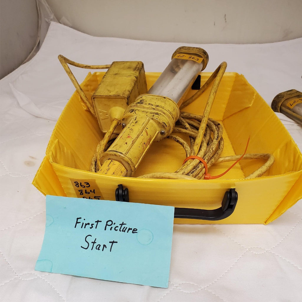 Woodhead Fluorescent Portable Handheld Work Light LOT-864
