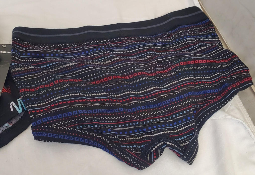 Pack of 2 Papi Men's Brazilian Printed Trunks Size S 28-30