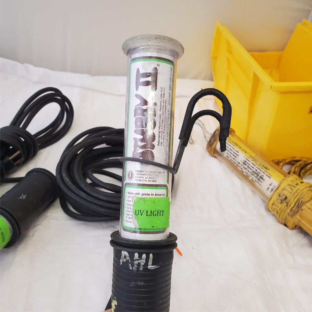 Lot of Stubby & Woodhead Fluorescent LED Handheld Work Lights LOT 612