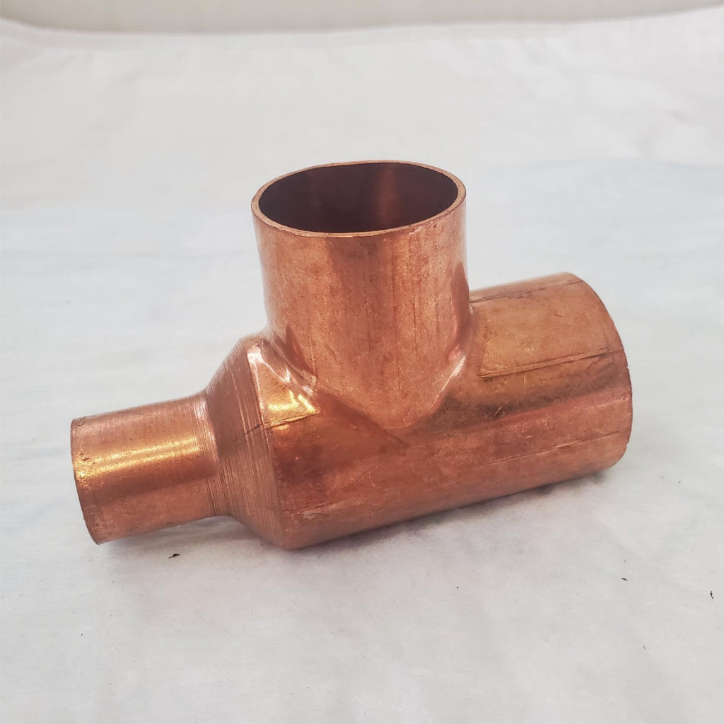 C2 Wrot Copper Pressure Reducing Tee