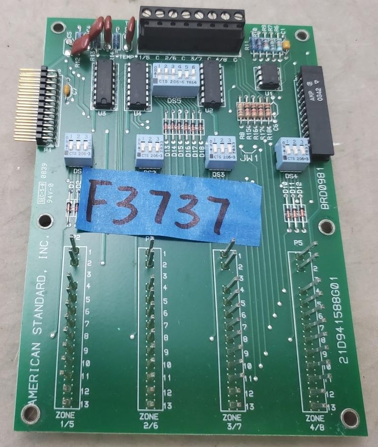 Original American Standard OEM Trane 21D941588G01 Control Sister Board BRD0981