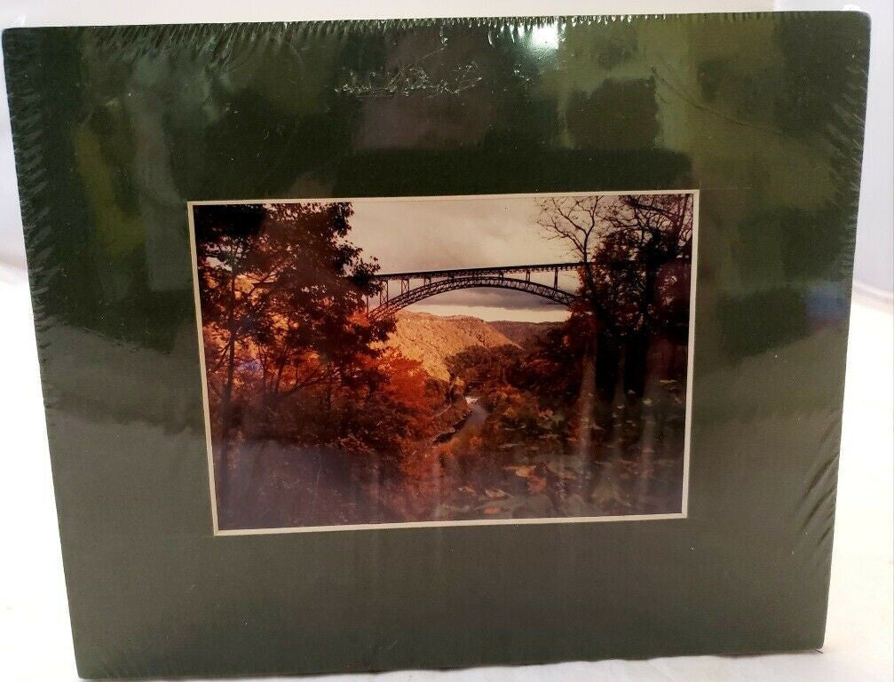 Vintage Art Print E. River Brooklyn Bridge 100 Year Anniv. 1883-1983