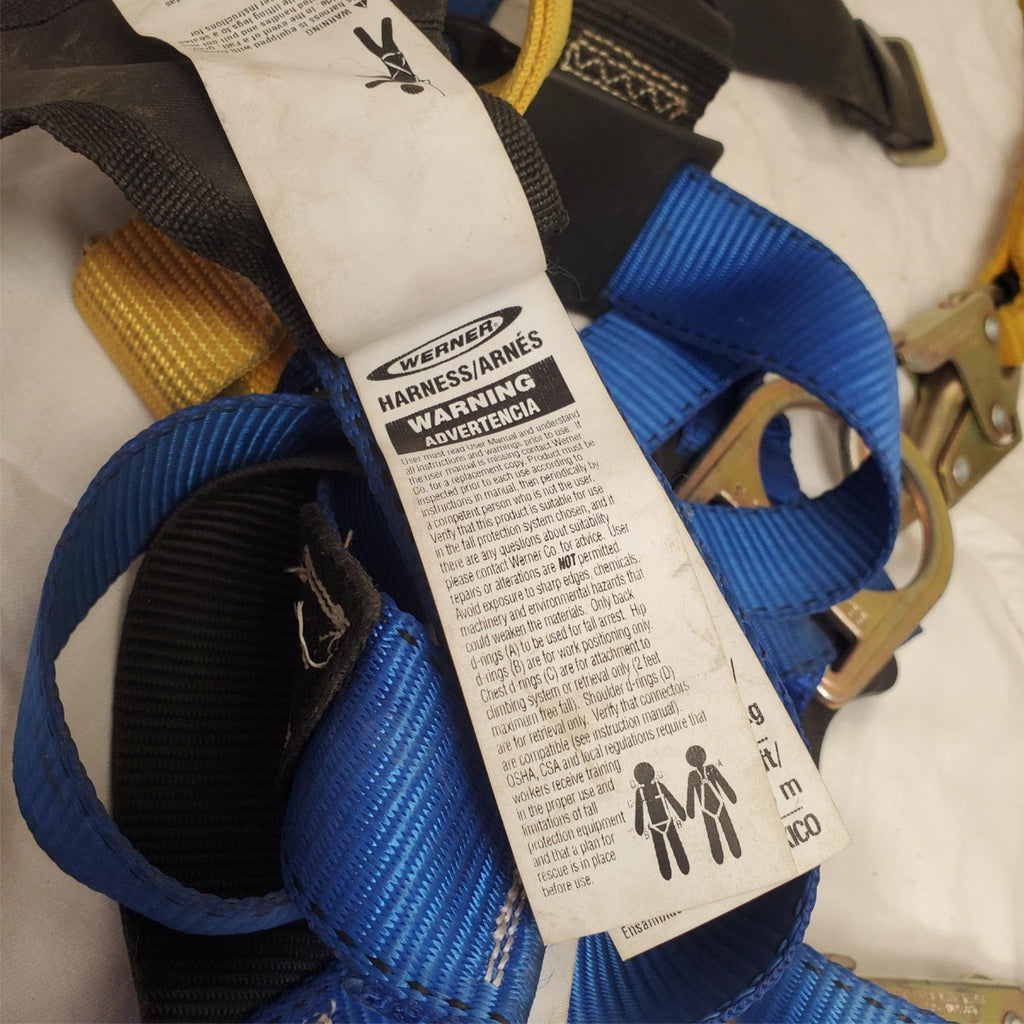 Werner Model C111106 Litefit Plus Construction Harness ML/MG  