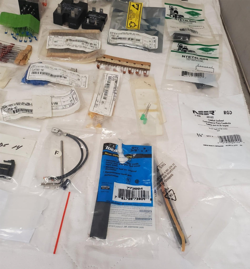 Large Lot of Omron Omega Switches Relays Electronics Parts