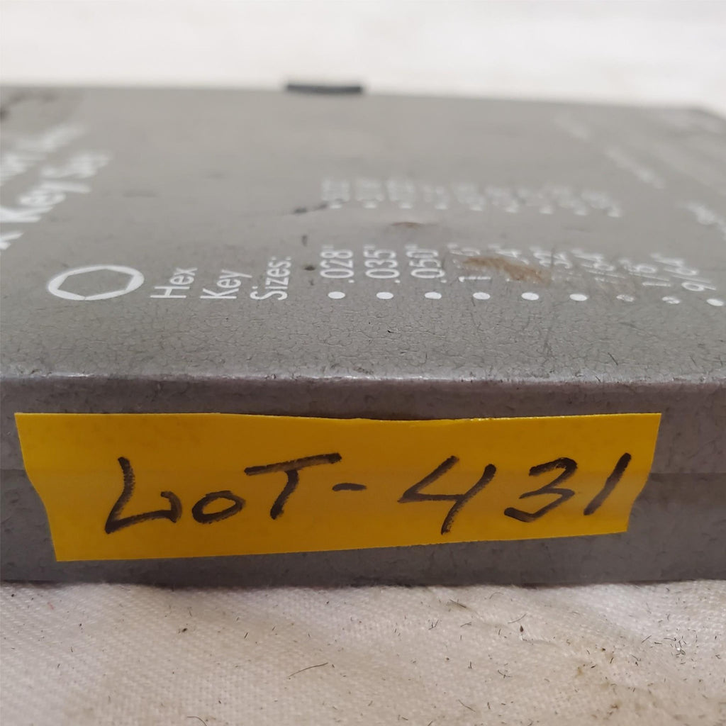 Allen 18 Pc. Short Arm Hex Key Set LOT-431