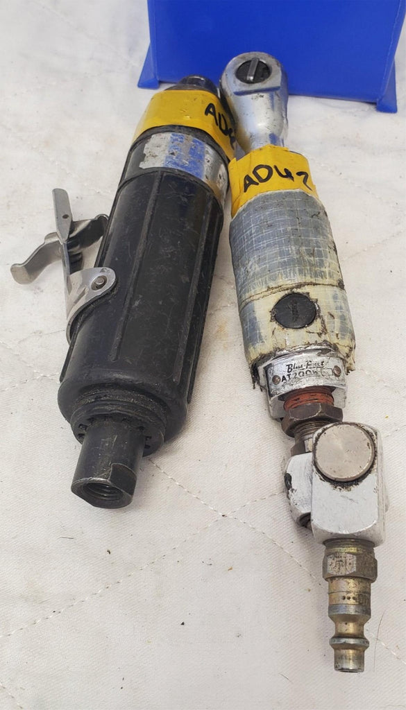 Lot of 2 Blue Point & Atlas Copco Ratchet Socket Wrench Pneumatic Tool LOT-190