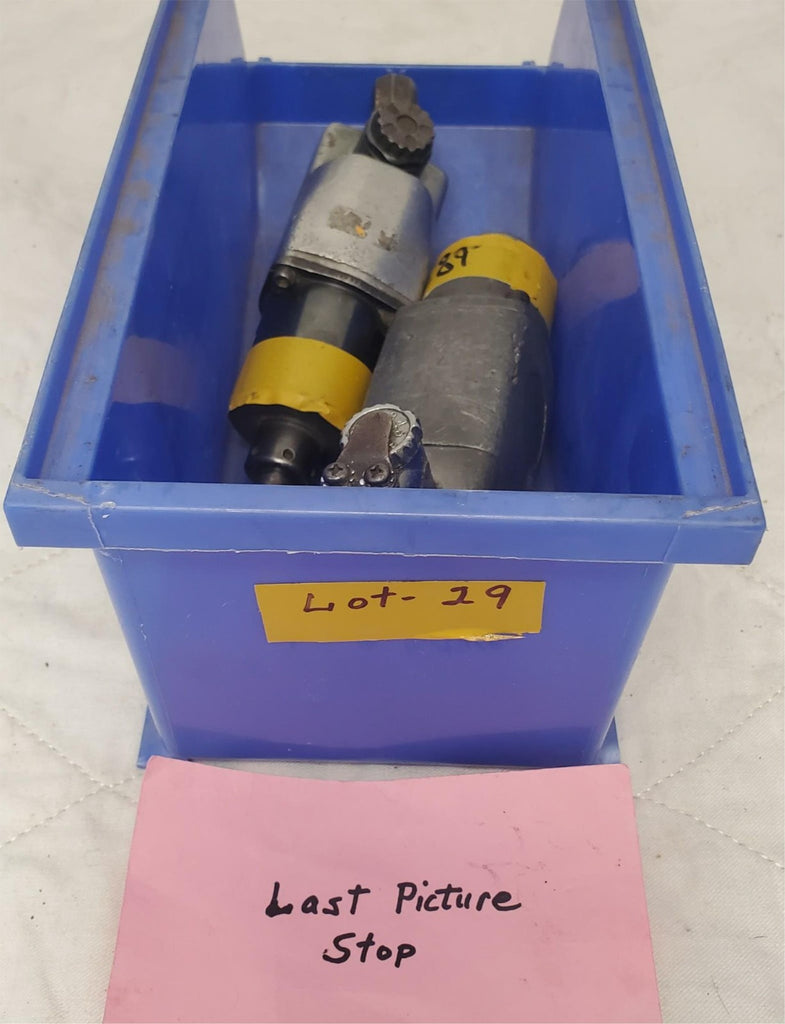 Lot of 2 Ingersoll Rand & Rockwell Air Impact Butterfly Pneumatic Wrench LOT-19