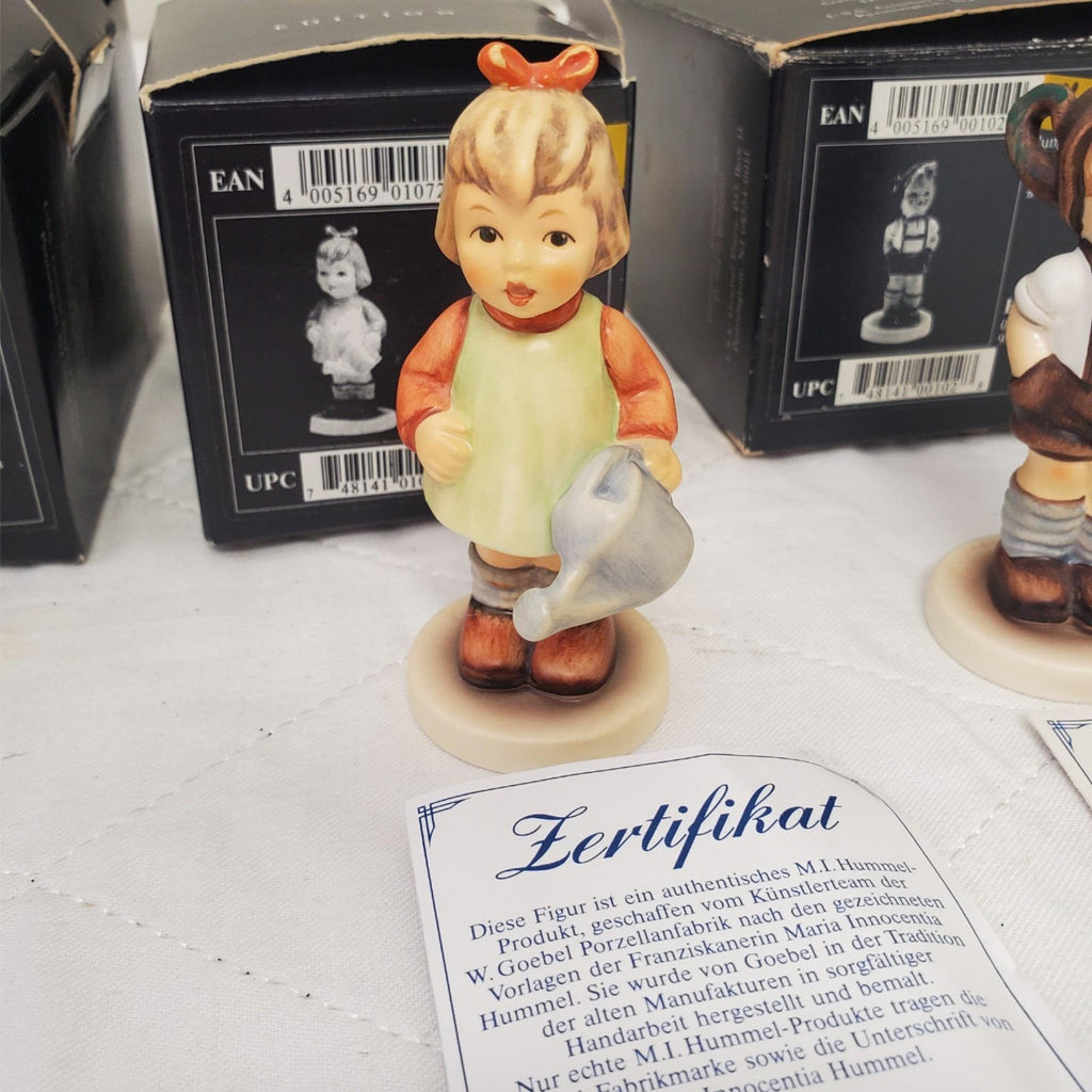 Lot of 4 Various Vintage Goebel MI Hummell Club Figurines H-8