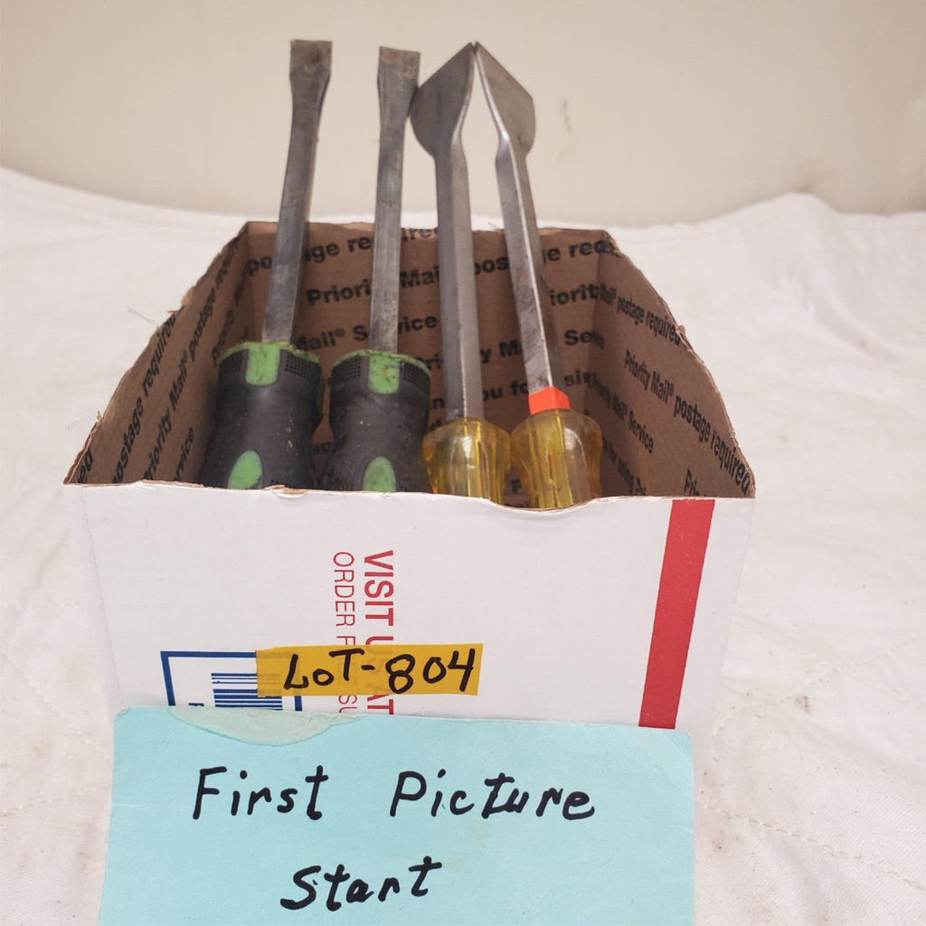 Lot of 4 Heavy Duty Gasket Scraper Set LOT-804
