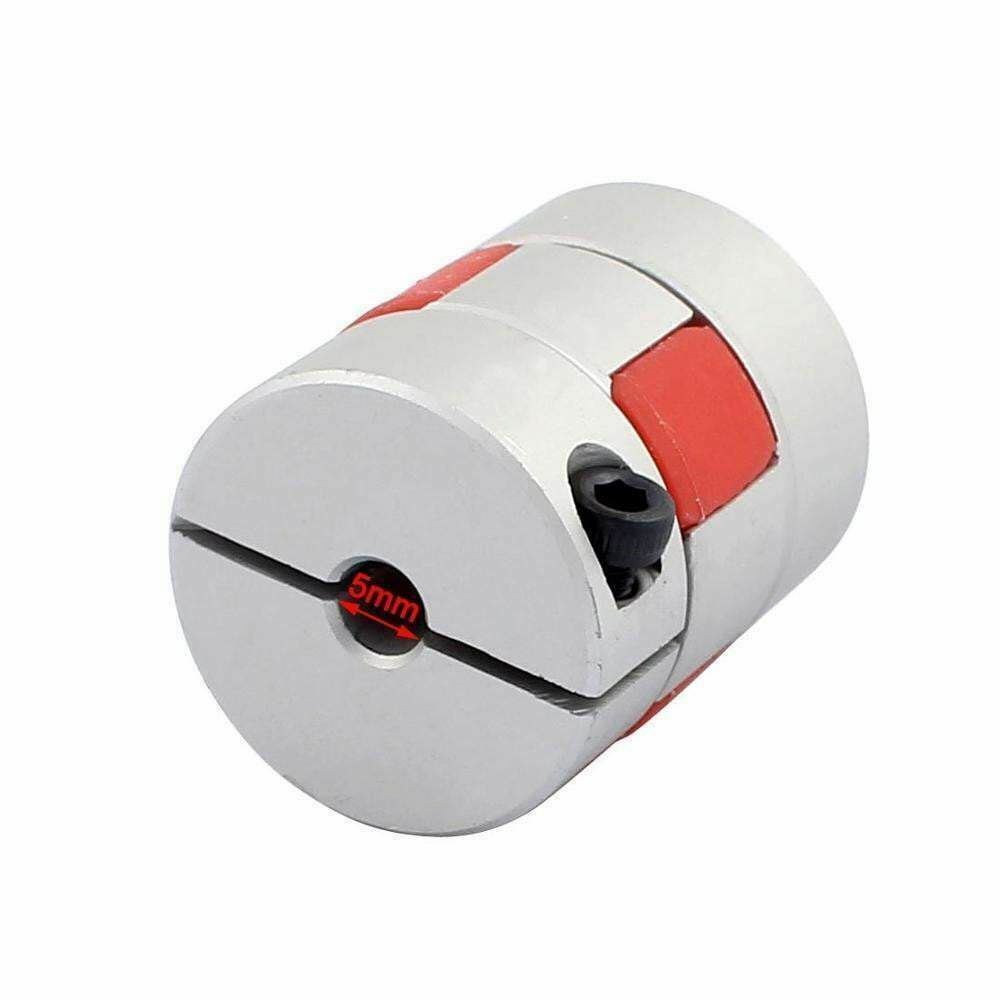 Charming Terrain Aluminium Plum Flexible Shaft Coupling for 3D Printer