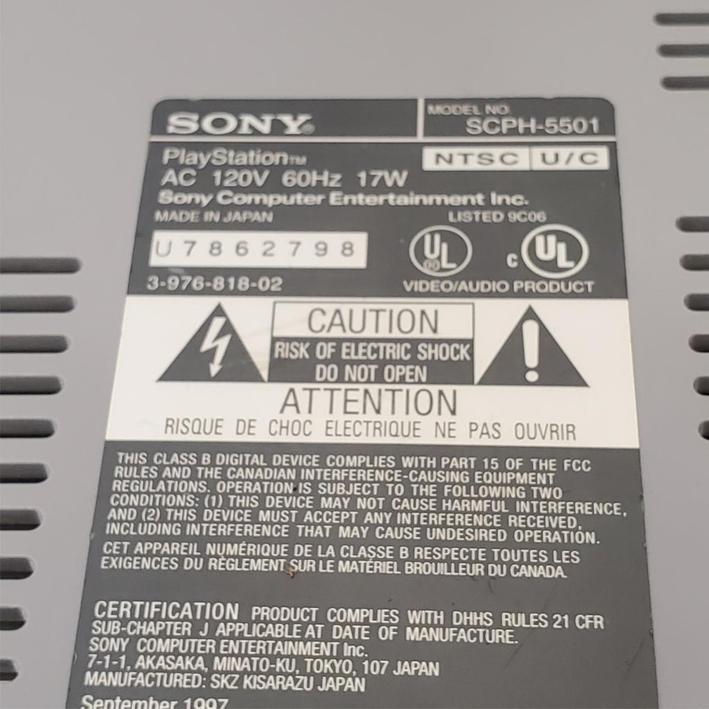 Lot of 10 Sony Play Station 1 Consoles For Parts #1