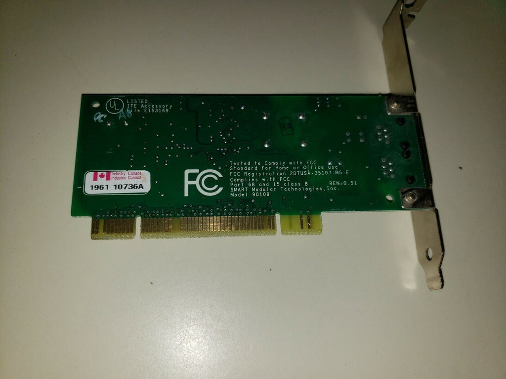 HP 5185-2935 Smart 90109-2 Rev. AA 56K V.92 PCI Modem Model 90109