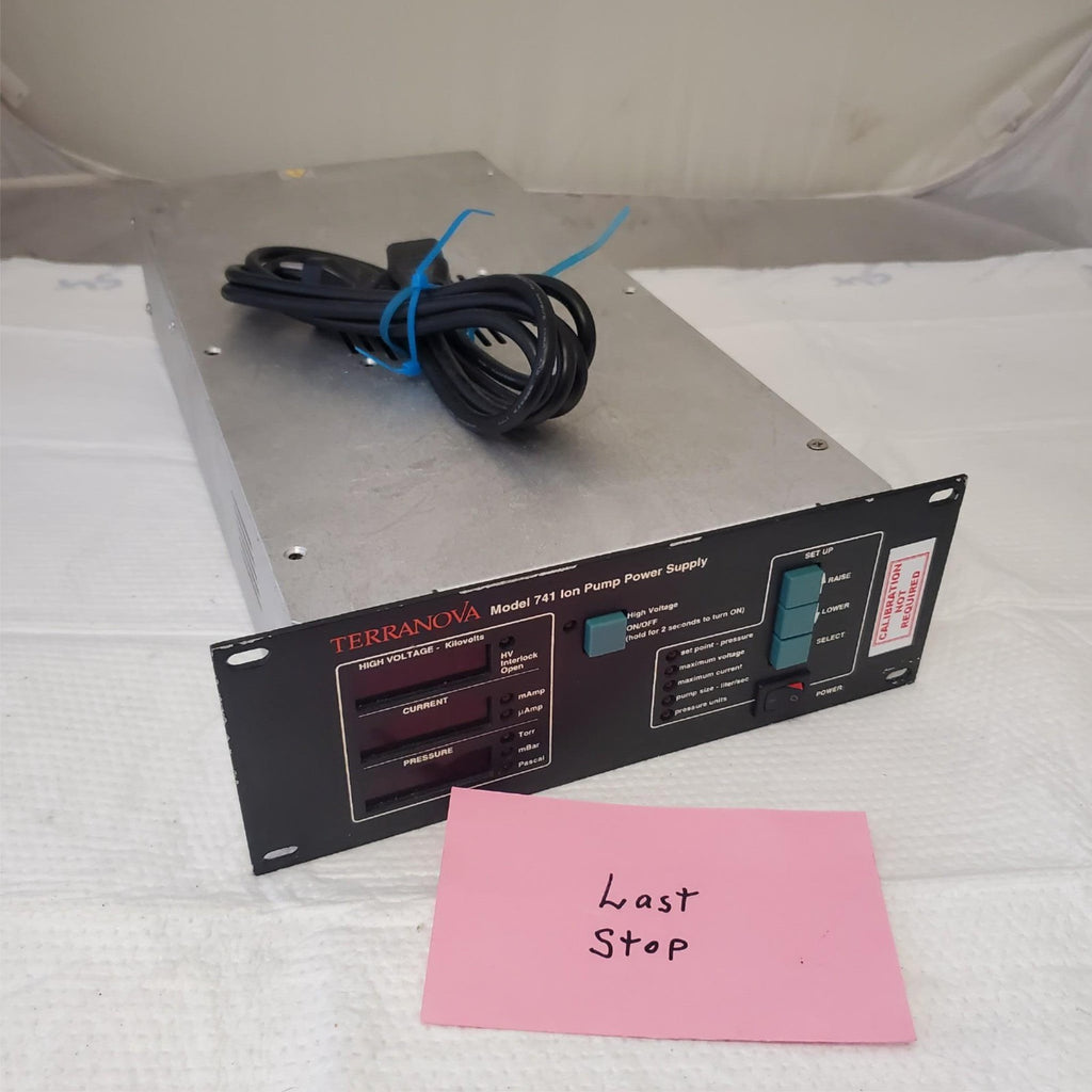 Terra Nova Ion Pump Power Supply Model #741