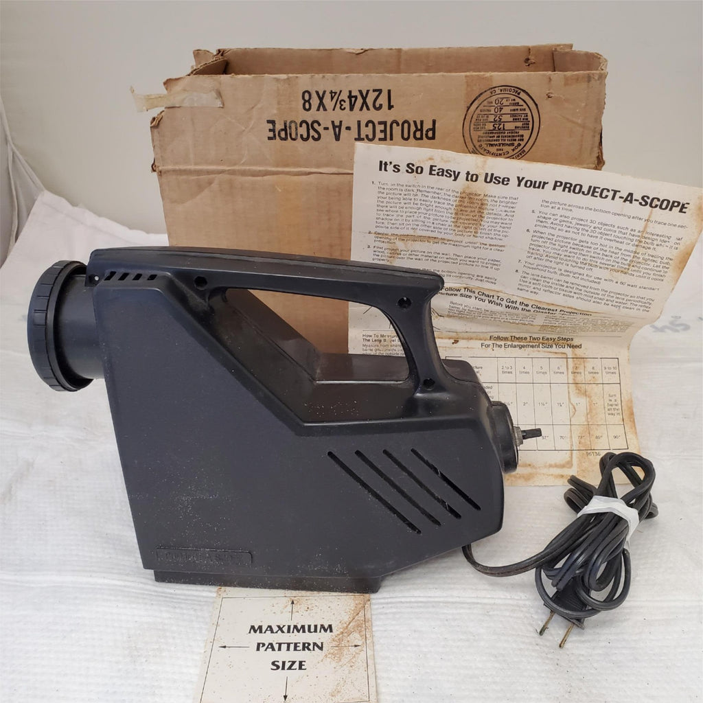 Vintage Brumberger Project-A-Scope Projector