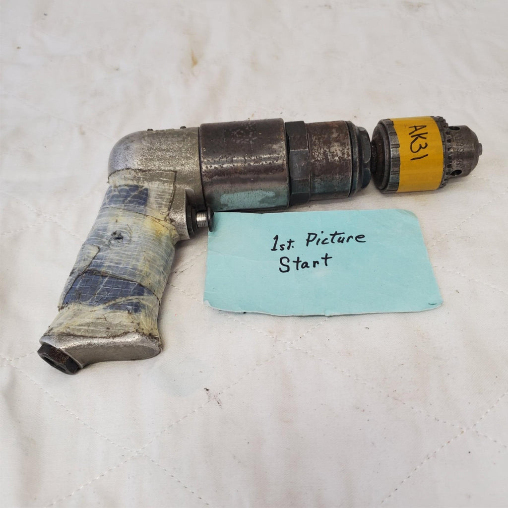 Rockwell 41D107B Pistol Grip Pneumatic Air Drill Air Tool AK31