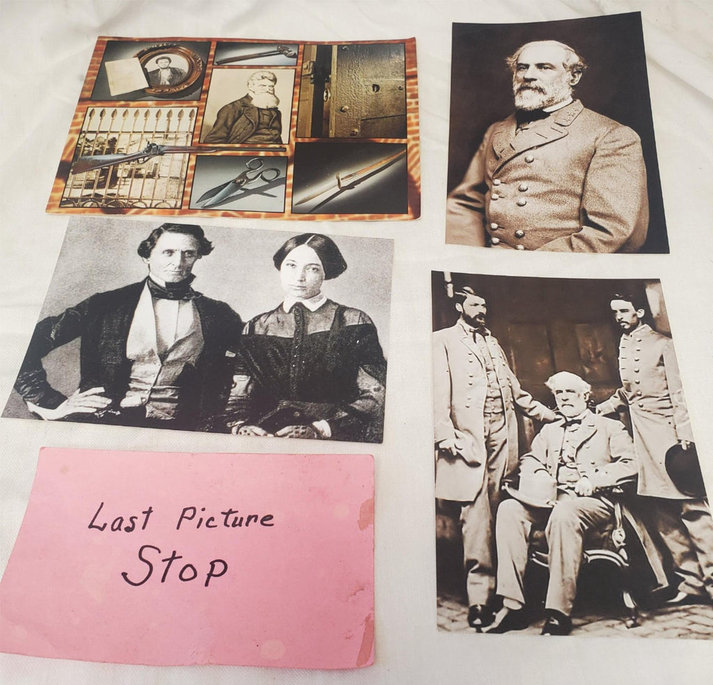 Civil War General Robert E. Lee And Son Famous Portrait Classic Image