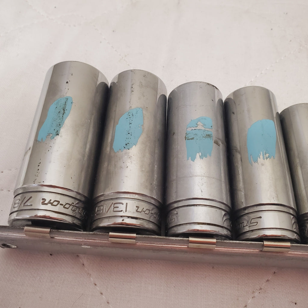 Lot of 14 Snap-On Socket Set Tools LOT-778