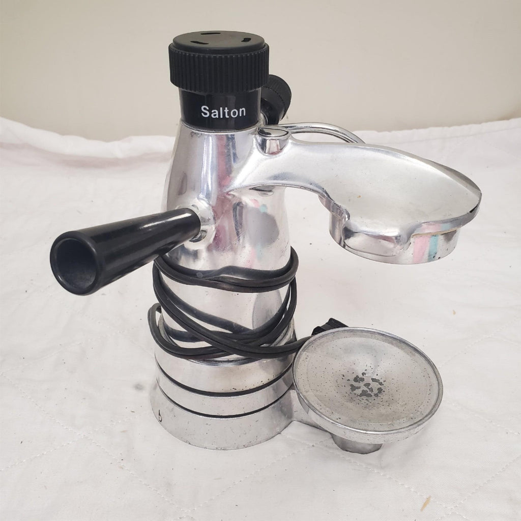 Vintage Salton EX3 Aluminum Italian Design Espresso Maker