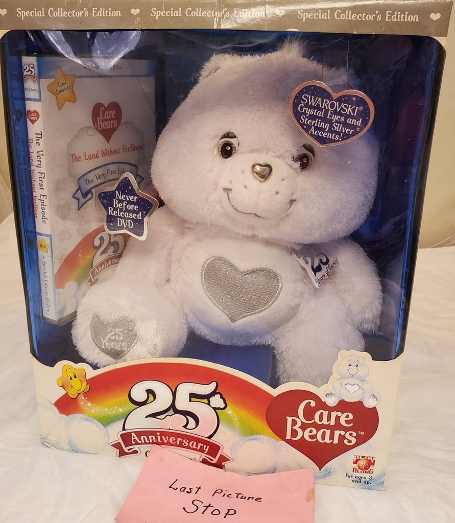 Care Bears 25th Anniversary Plush Bear with DVD 2007 Limited Edition