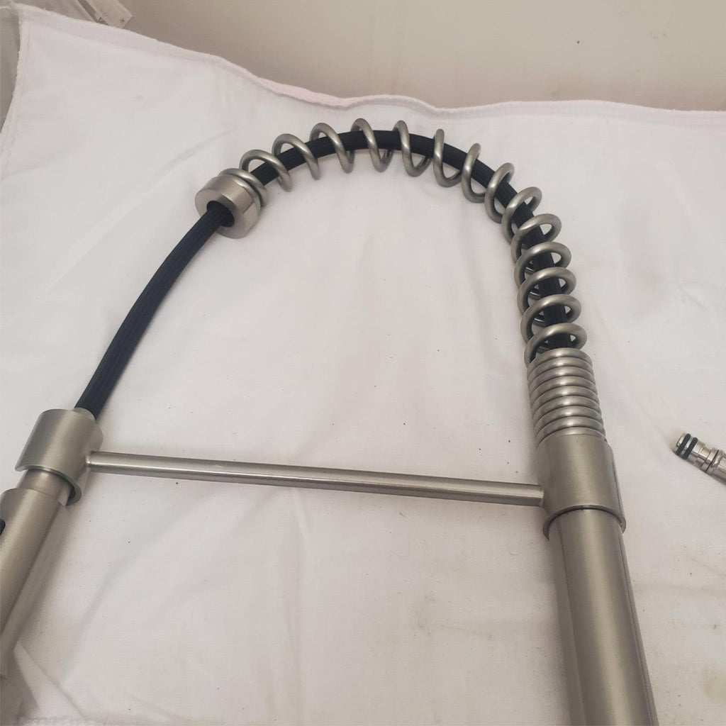 Professional Style Stainless Steel Pull Down Kitchen Faucet Sprayer