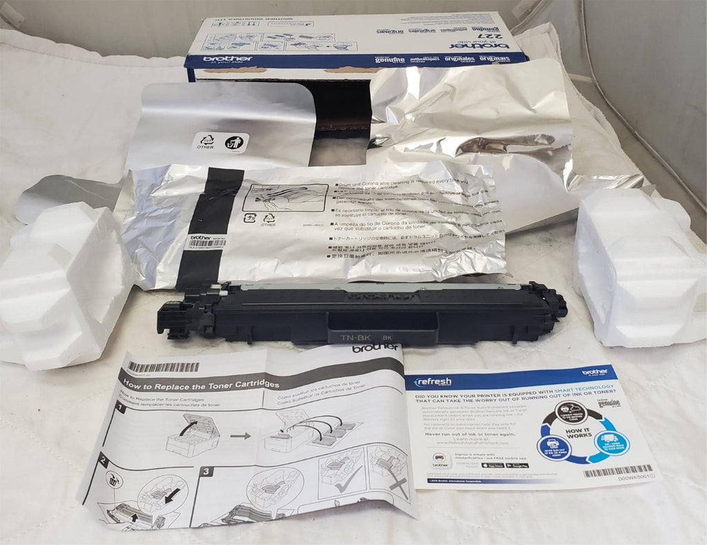 Brother Genuine TN227BK High-Yield Black Toner Cartridge