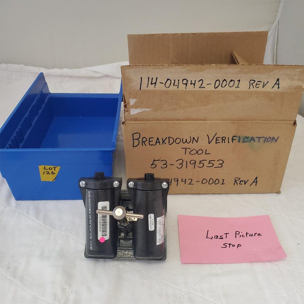 DIT-MCO 005-04706-0002 and 24-4624-3 Dual Gang Receptacle Breakdown Tool LOT-126