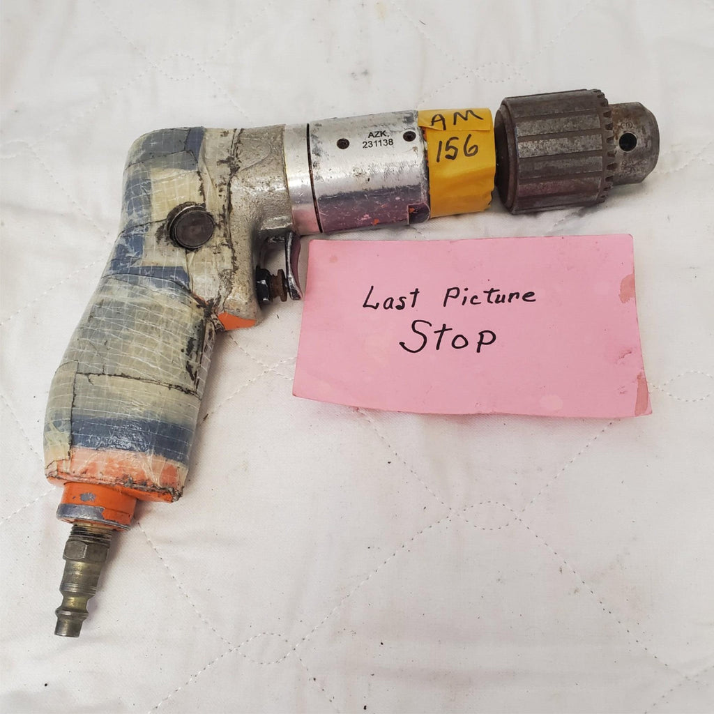 Dotco 55C2434 950 RPM Pistol Grip Pneumatic Heavy Duty Air Drill AM156
