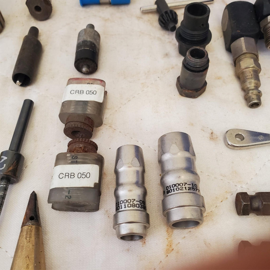 Lot of Assorted Brass Plumb Bob,Cable Stripper,Drill Chuk & other Tools LOT 177