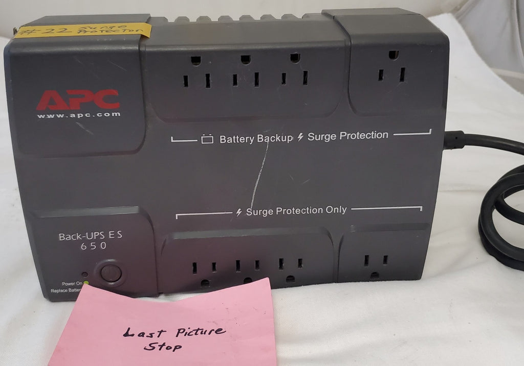 APC Back-UPS ES 650 BE650R Surge Protector NO BATTERY INCLUDED #22