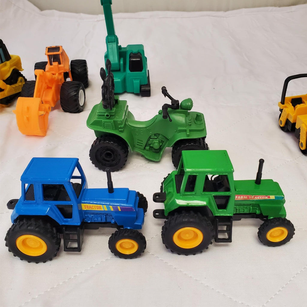 Lot of Assorted Monster Jam Dugg Dirt Squad Monster Truck Toys