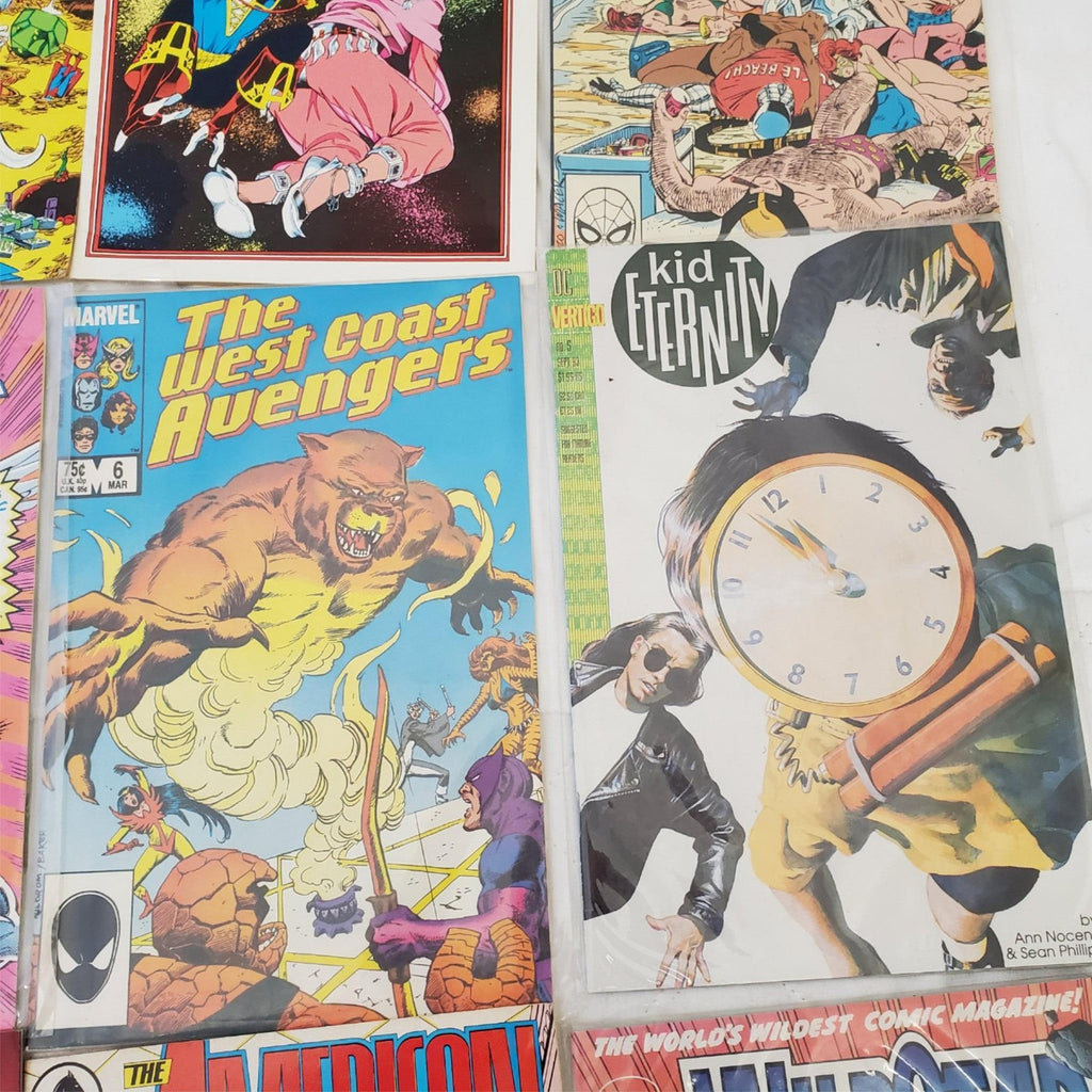 Lot of 12 Steel Mosquito Ash WildStar Marvel & Other Comic Books #12