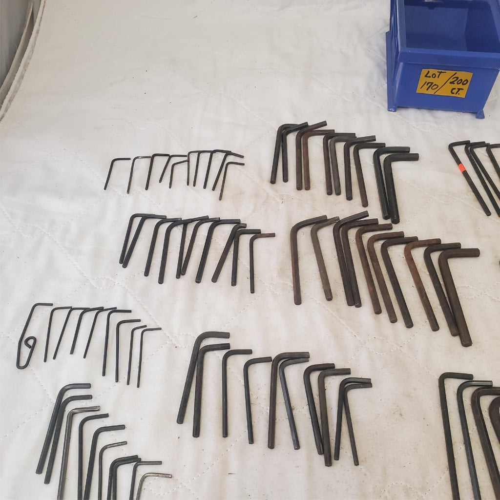 Lot of 200 Pieces  Allen/Hex Wrenches All Purpose Mixed Sizes LOT170