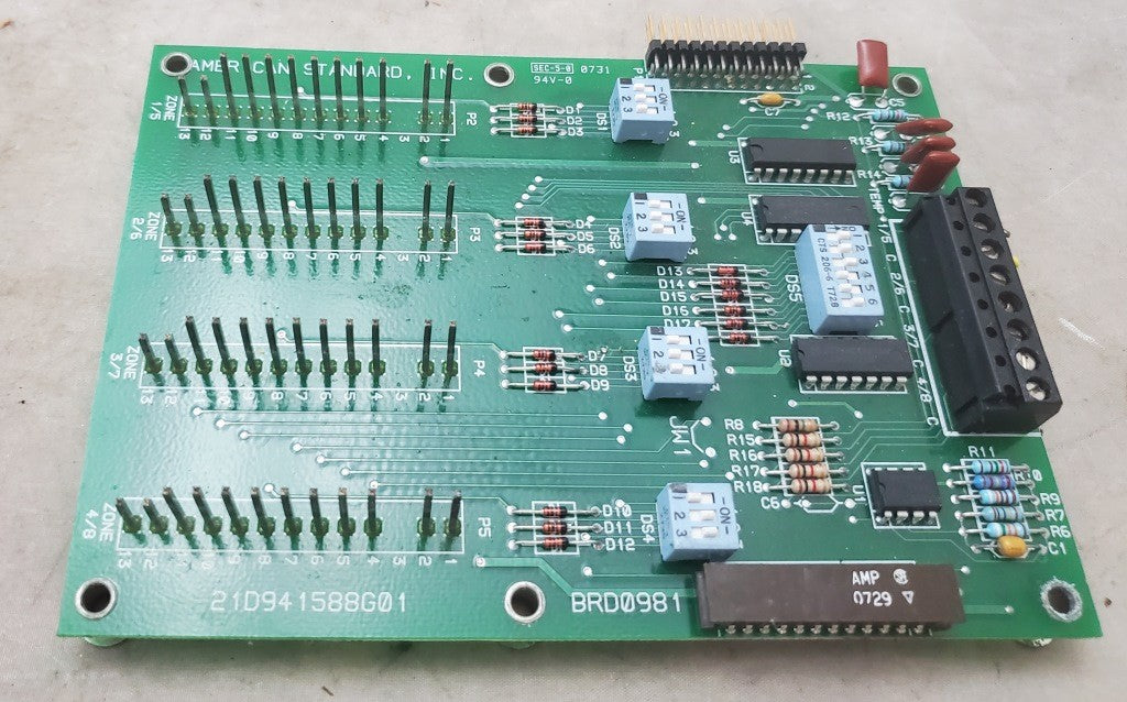 OEM Trane 21D941588G01 Control sister Board BRD0981